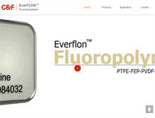 Tablet Screenshot of everflon.com